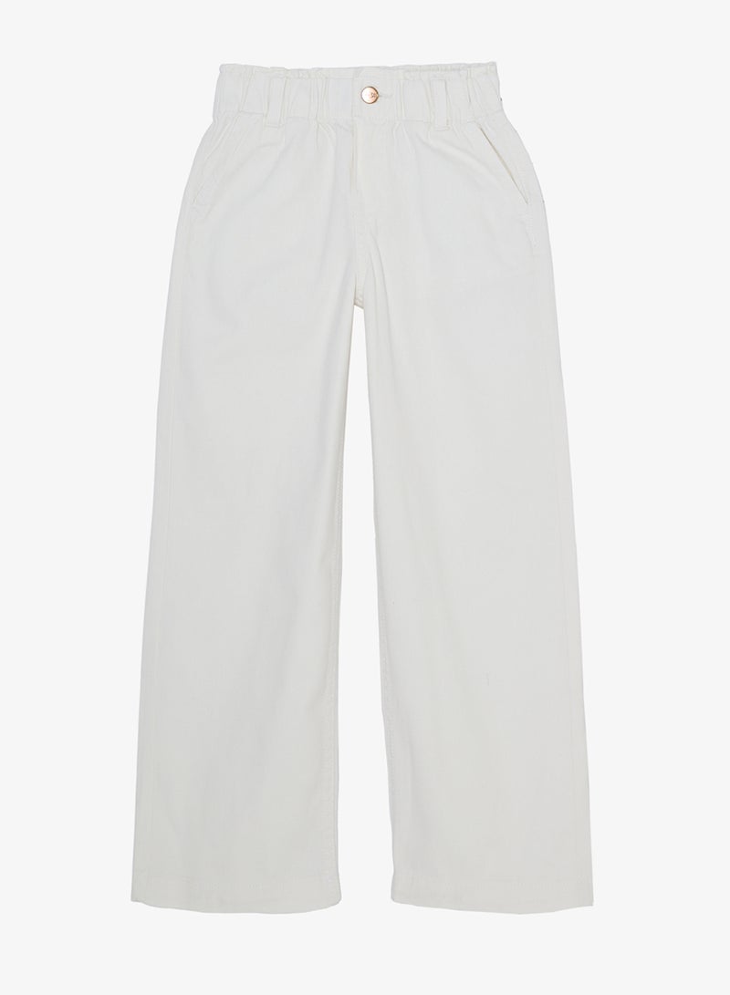 ريبلز مع نمشي بنطلون بناتي مستقيم الأرجل - Image 1