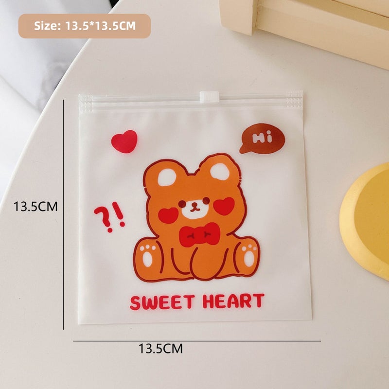 Travel Packing Cubes Compression Luggage Organizers 1# Sitting Love Bear 