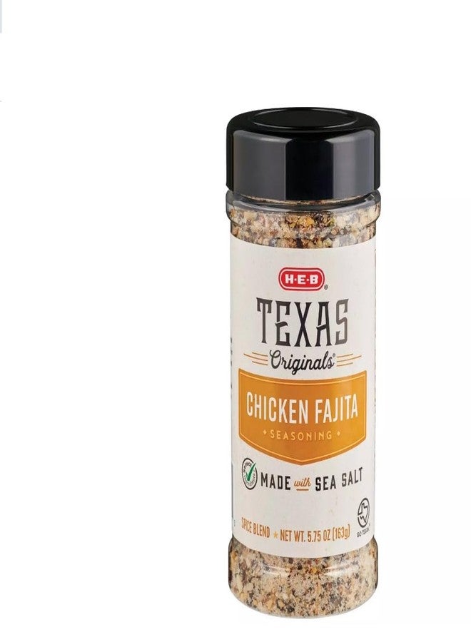 Texas Originals Chicken Fajita Seasoning with Sea Salt 5.75oz - 1 shaker bottle