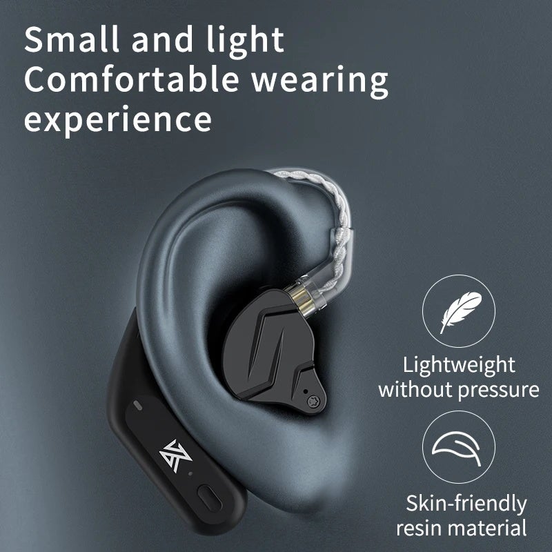 كي زد حقيبة سماعة KZ AZ09 Bluetooth 5.2 Wireless Upgrade Cable Hifi Wireless Ear Hook With Charging Case For KZ TRN CCA Earphones Headset, AZ09 C PIN - Image 5