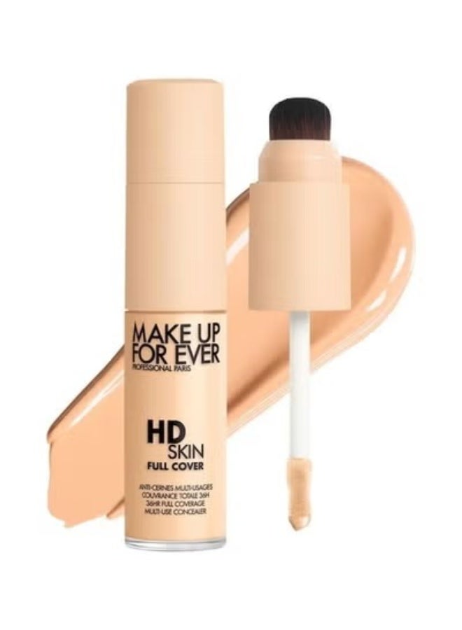 MAKE UP FOR EVER – HD Skin Full Cover Multi-Use Waterproof Concealer with Niacinamide 9ml – Shade 1N06 Fair with Neutral-Warm Undertones - Image 1
