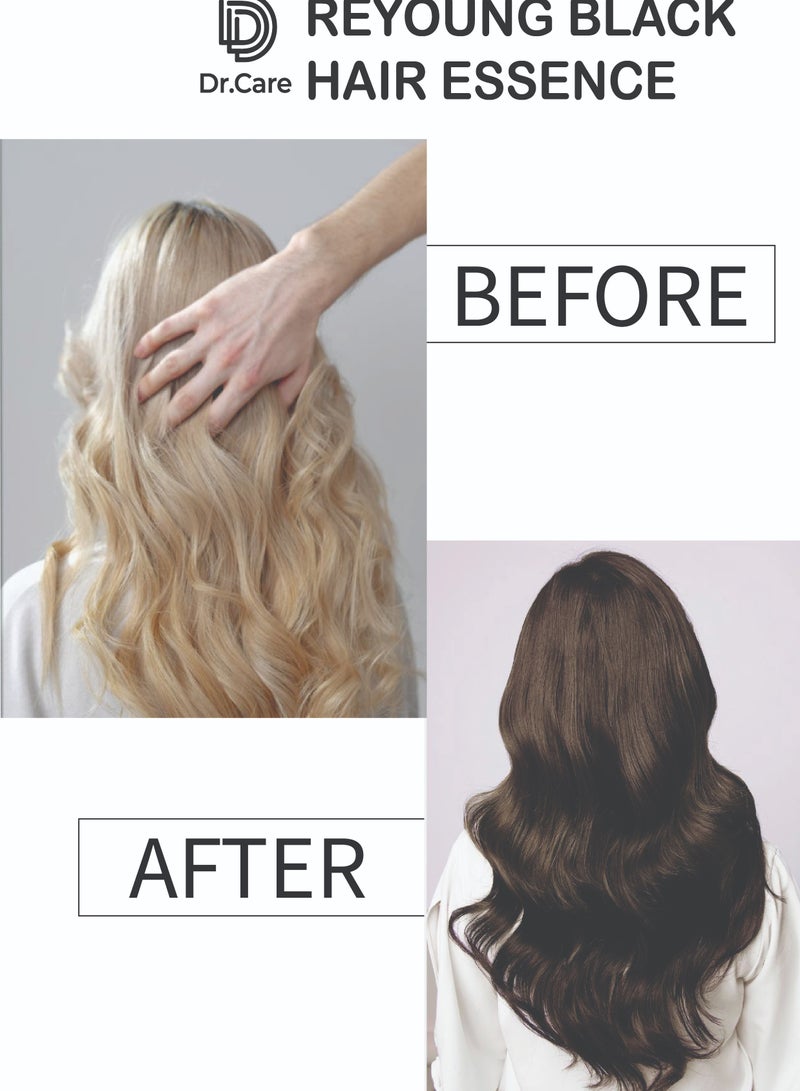 Dada Re-young Black Hair Essence Gel for Natural Color Enhancement, Nourishes and Protects Hair - Image 3