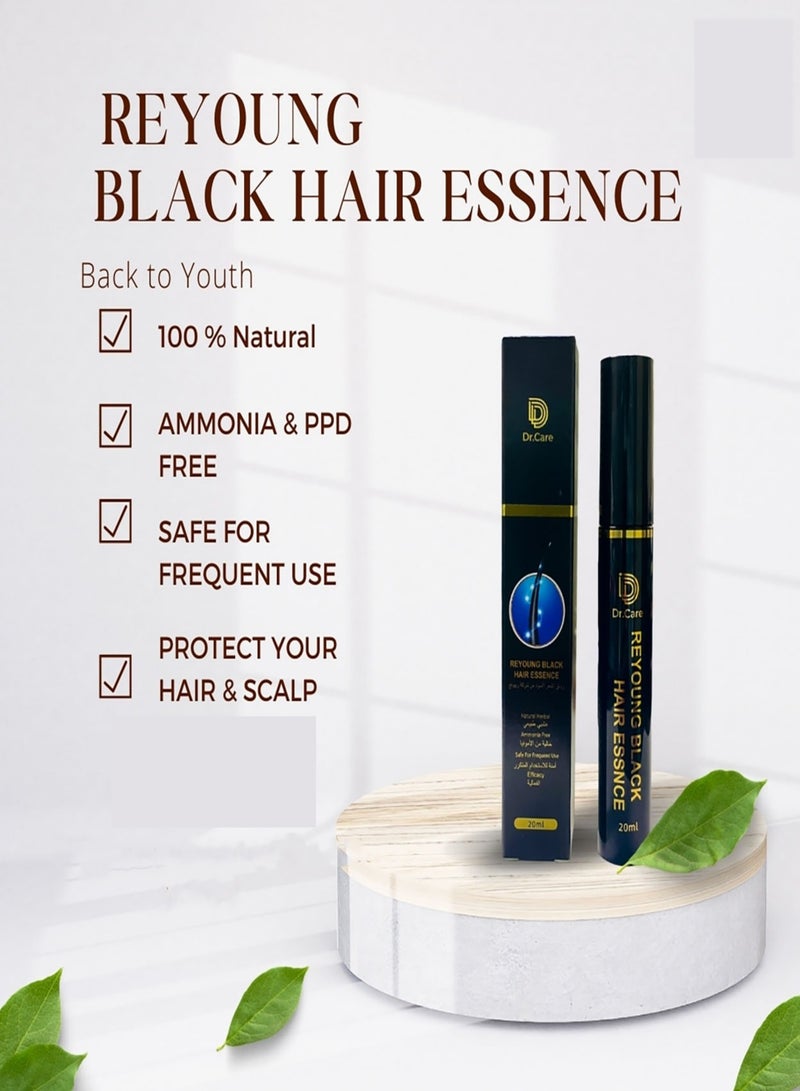 Dada Re-young Black Hair Essence Gel for Natural Color Enhancement, Nourishes and Protects Hair - Image 5