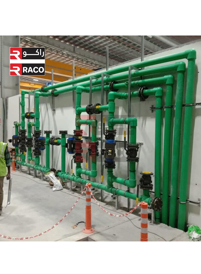 RACO Long Durability High Pressure PPR Pipe and Fittings for Hot and Cold Water Supply Heating Systems Plumbing System (ELBOW) - Image 2