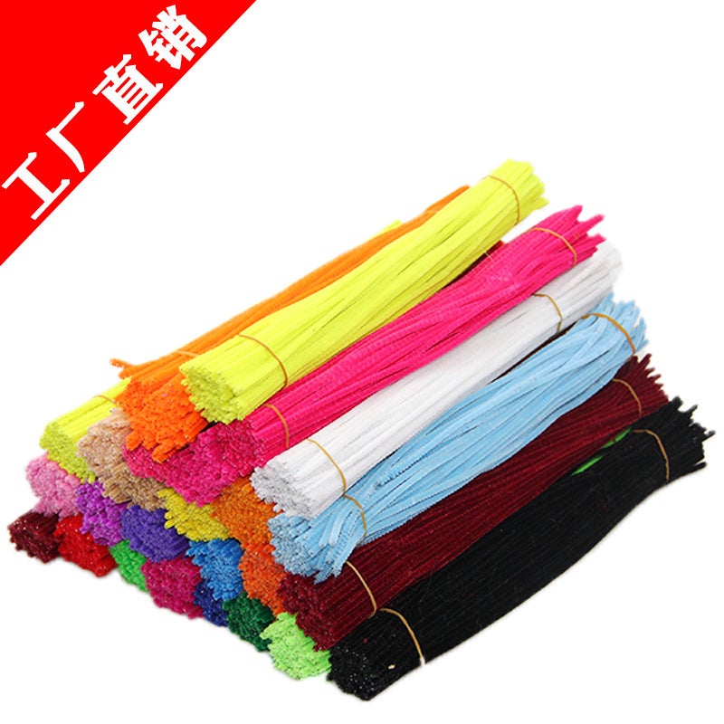 Intellectual Development Children'S Toys Top Twist Bar Children'S Environmental Diy Production Wool Root - Image 2