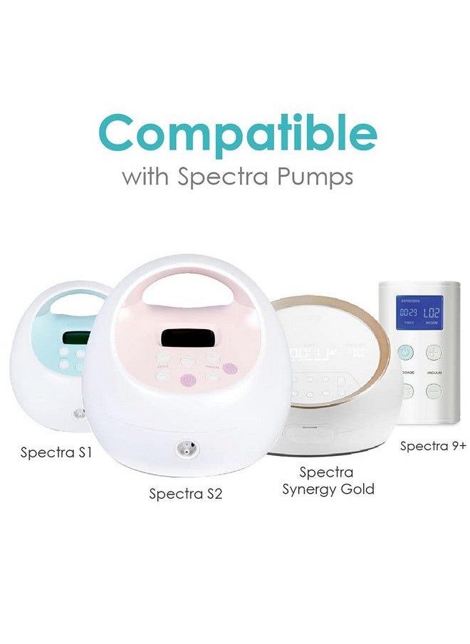 Maymom Pump Parts Compatible With Spectra S1 Spectra S2 Spectra Incl Duckbill Valve Replace Spectra Duckbill Valve Spectra S2 Replacement Parts Not Original Spectra Pump Parts (6 Duckbill 4 Membrane)  - Image 4