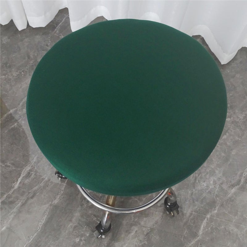 Elastic Round Stool Cover Four Seasons Solid Color Chair Cover Lifting Round Chair Cover Bar Table Round Chair Small Round Cover - Image 1