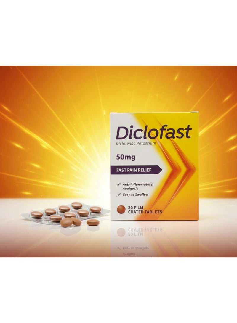 Diclofast Fast pain relief 20 tablets
