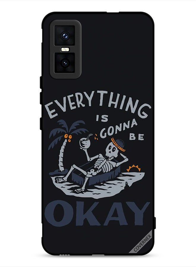 Covernex Infinix GT 30 Pro Protective Case Cover Everything Is Gonna Be Ok - Image 1