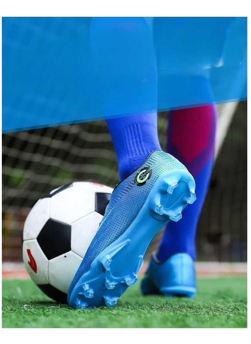 Generic - Men's Soccer Cleats, Indoor Turf Lightweight, Performance Training Soccer Shoes, Soft Ground Athletic Football Boots Outdoor - Image 1