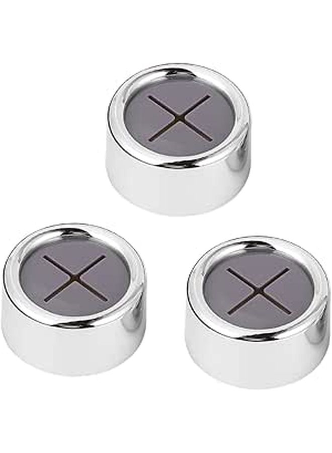 Chrome Suction Towel Holder Self Adhesive Easy Install Bathroom Kitchen 3pcs - Image 1