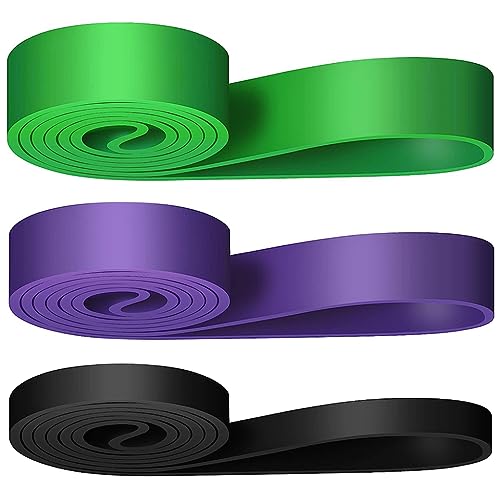 Proberos® Resistance Bands Set, Durable TPE Stretch Band for Exercise, Strength Training, Stretching, Yoga, Physical Therapy, Full-Body Home/Gym Workouts, Portable Fitness Accessories (3 Pcs 10-55kg) - Image 1