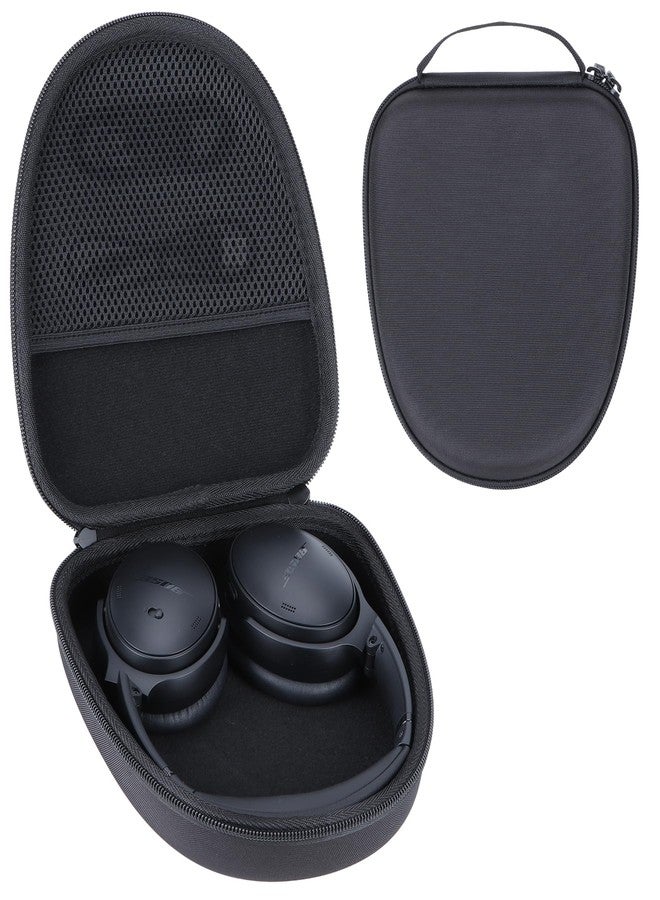 RIYADAone Hard Shell Protective Case Suitable for Bose QuietComfort/QC 45/Ultra/25/35/45 SE Noise Cancelling Headphones (Black) - Image 1