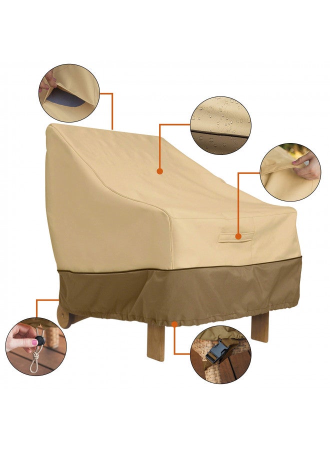 Classic Accessories Veranda Water-Resistant 31.5 Inch Adirondack Chair Cover, Patio Furniture Covers - Image 2