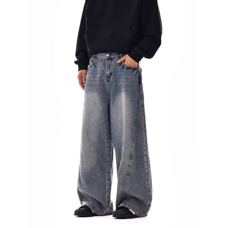 Unisex Casual Daily Denim Jeans - Image 1