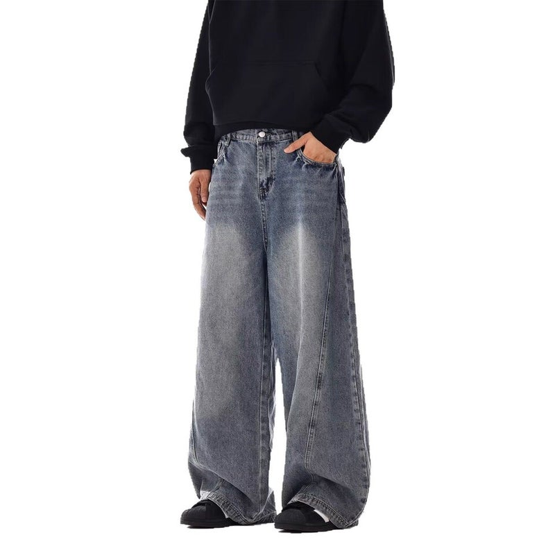 Unisex Casual Daily Denim Jeans - Image 5