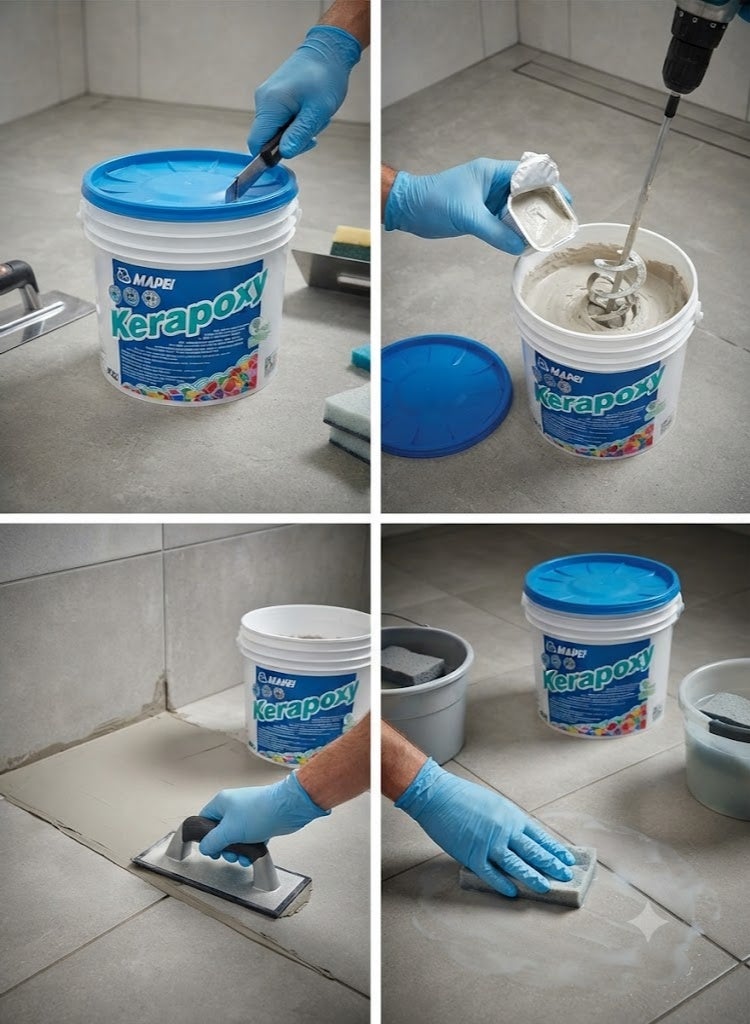Mapei Kerapoxy Grout Grey 5Kg - Image 2