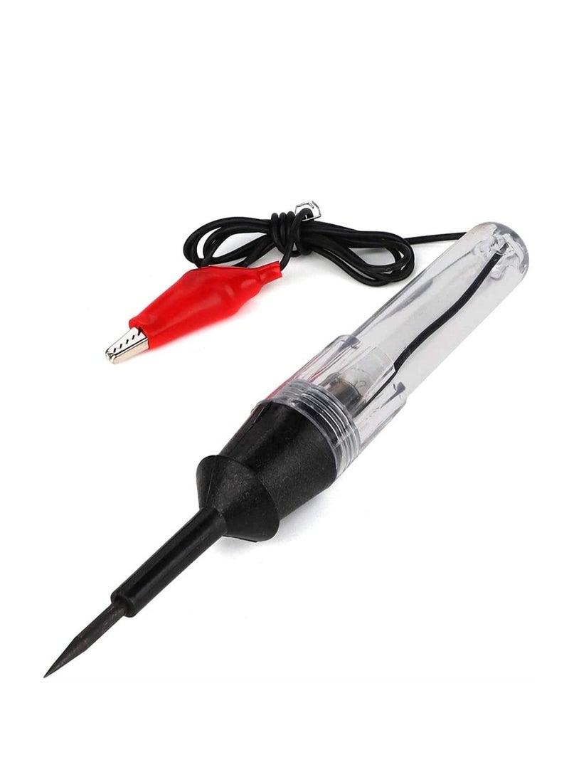 Universal Voltage and Current Tester with Long Probe for Auto and Truck 6V 12V 24V DC Circuit Check Low Voltage Systems Fuses Live Wires - Image 1