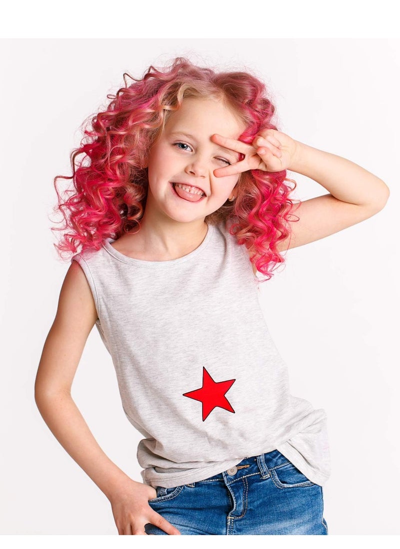 Desire Deluxe - Desire Deluxe Hair Chalk for Girls Makeup Kit of 10 Temporary Colour Pens Gifts, Great Toy for Kids Age 5 6 7 8 9 10 11 12 13 Years Old, "Blue,Green,Grey,Pink,Purple - Image 1