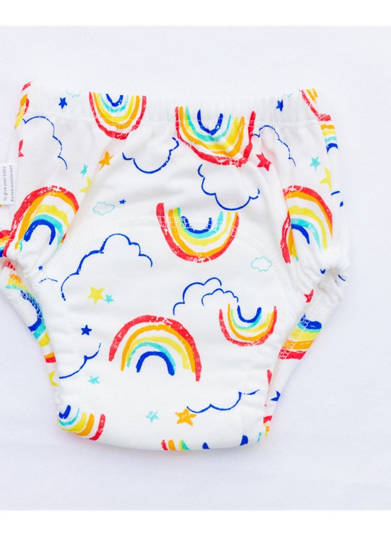 Loquat Squality Baby Training Washable Cut-Out Breathable Diaper Pants