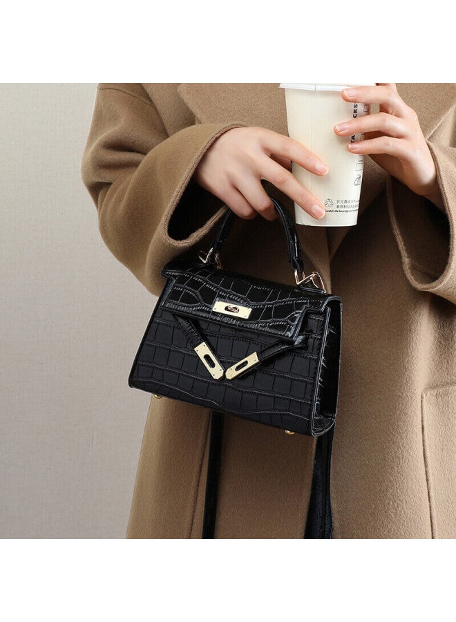 Viney Leather Handbag, Women's Luxury Kelly Bag, Crossbody, Handheld, Shoulder Bag, Birthday And Mother's Day Gift For Mom, Practical Present - Image 1
