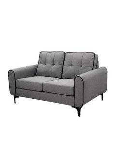 DANUBE HOME Melba 3 With 2 Fabric Sofa Set Modern Design Five Seat Sofa Set Comfortable Living Room Furniture L197Xw75Xh86Cm/L143Xw75Xh86Cm - Grey  - Image 3