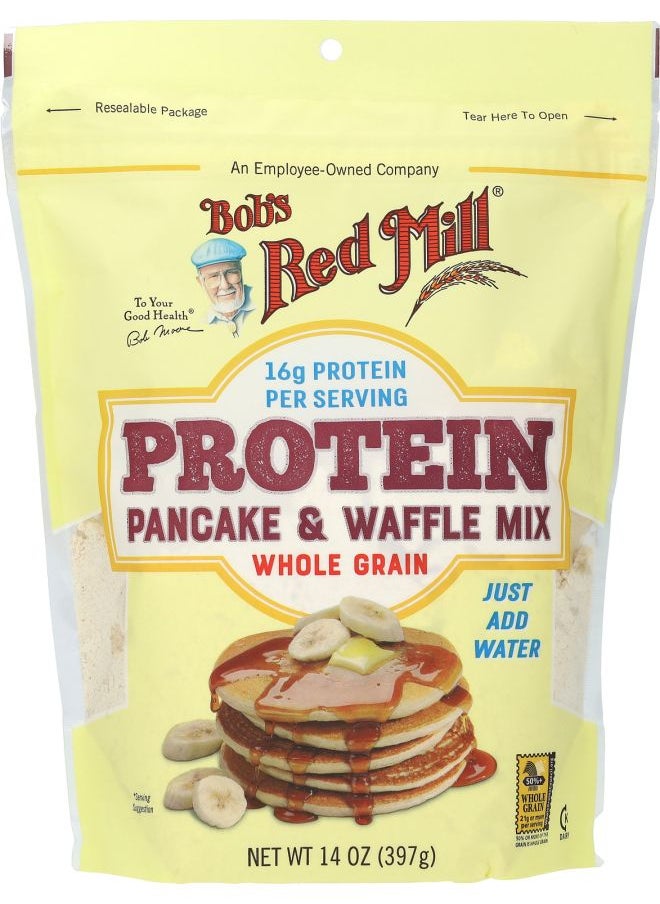Bob's Red Mill Protein Pancake & Waffle Mix Whole Grain 14 oz (397 g) 