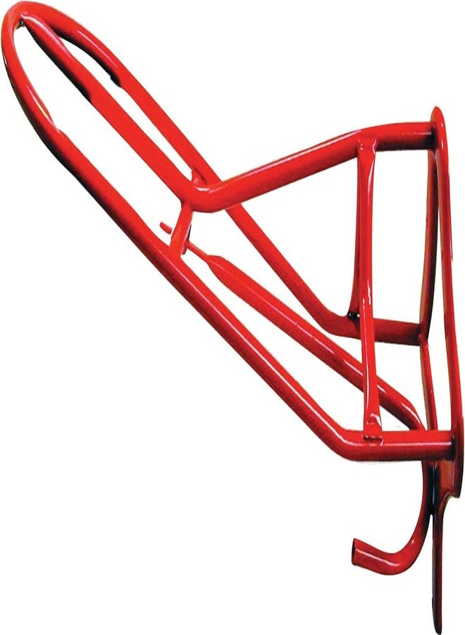 إنتريبيد إنترناشونال حامل سرج أمامي للمقعد يُثبّت على الحائط من إنتريبيد إنترناشونال - حل تخزين آمن وموفر للمساحة لسروجك الإنجليزية - منظم خفيف الوزن ومتين وقابل للتخصيص - أحمر - Image 1