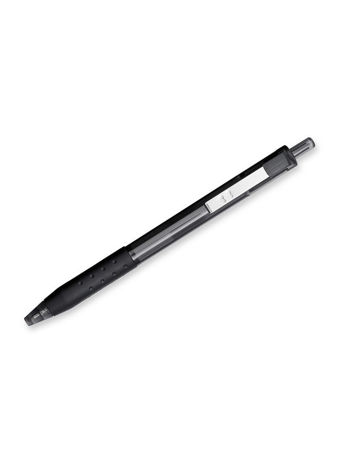 بيبر ميت أقلام حبر جاف قابلة للسحب من Paper Mate InkJoy 300RT، رأس متوسط (1.0 مم)، أسود، 24 قلمًا  - Image 3