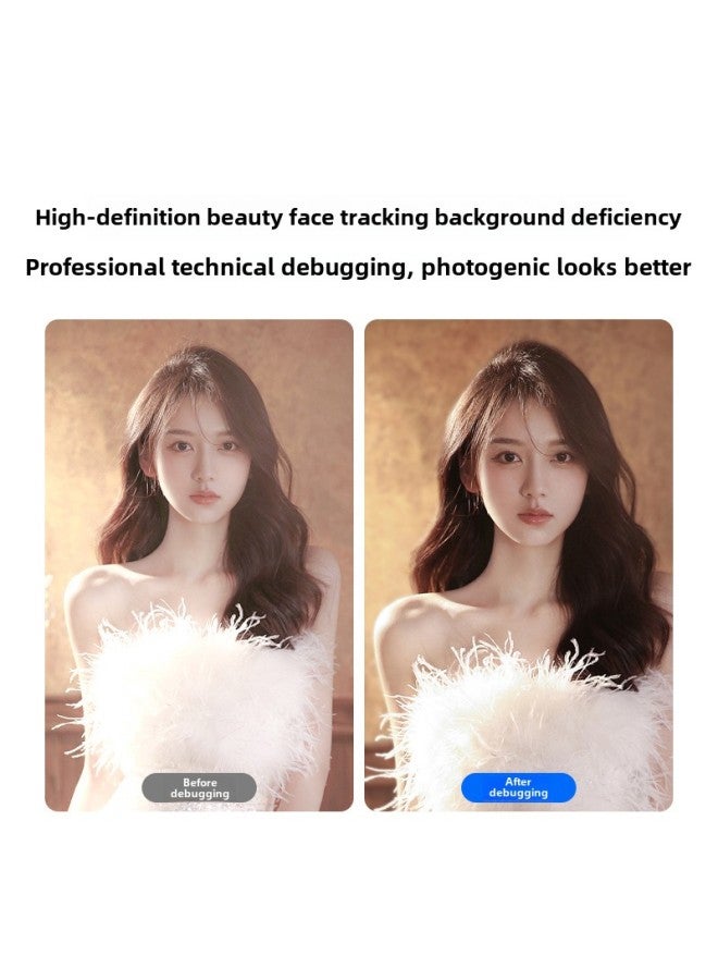 4K HD Live Video Conference Online Class Examination Camera Supports Horizontal Screen And Vertical Screen With Marks-Color:4k 9x Zoom - Image 5