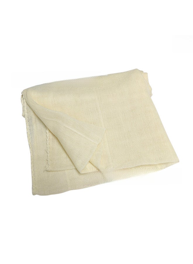 Square Lock Edge Cotton Strand Bean Curd Cloth Steamer Bean Bag Cloth Bean Curd Milk Sweet Potato Powder Filter Cloth-Specifications:120*120cm Square Lock Edge  - Image 5