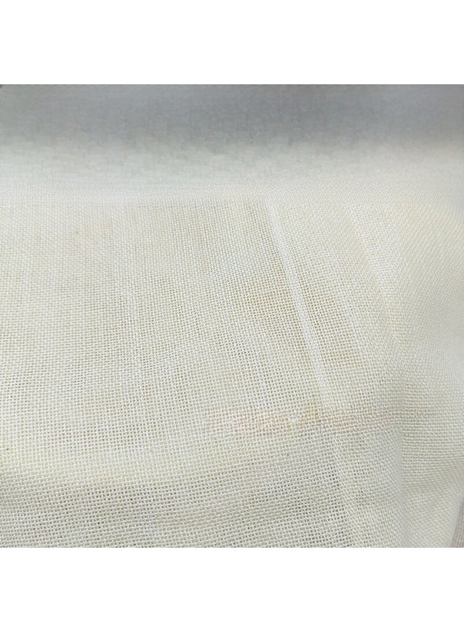 Square Lock Edge Cotton Strand Bean Curd Cloth Steamer Bean Bag Cloth Bean Curd Milk Sweet Potato Powder Filter Cloth-Specifications:120*120cm Square Lock Edge  - Image 2
