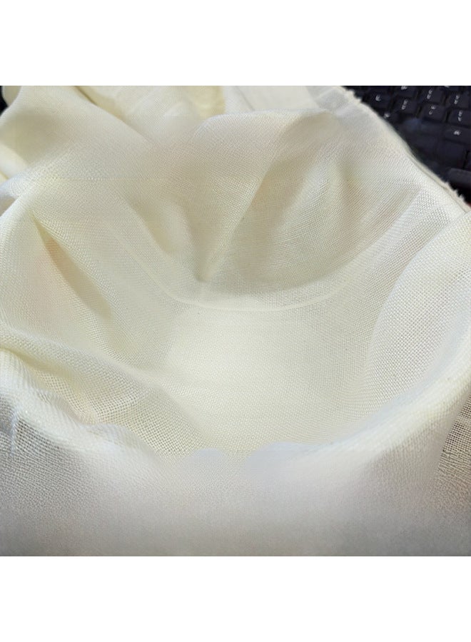 Square Lock Edge Cotton Strand Bean Curd Cloth Steamer Bean Bag Cloth Bean Curd Milk Sweet Potato Powder Filter Cloth-Specifications:120*120cm Square Lock Edge  - Image 1