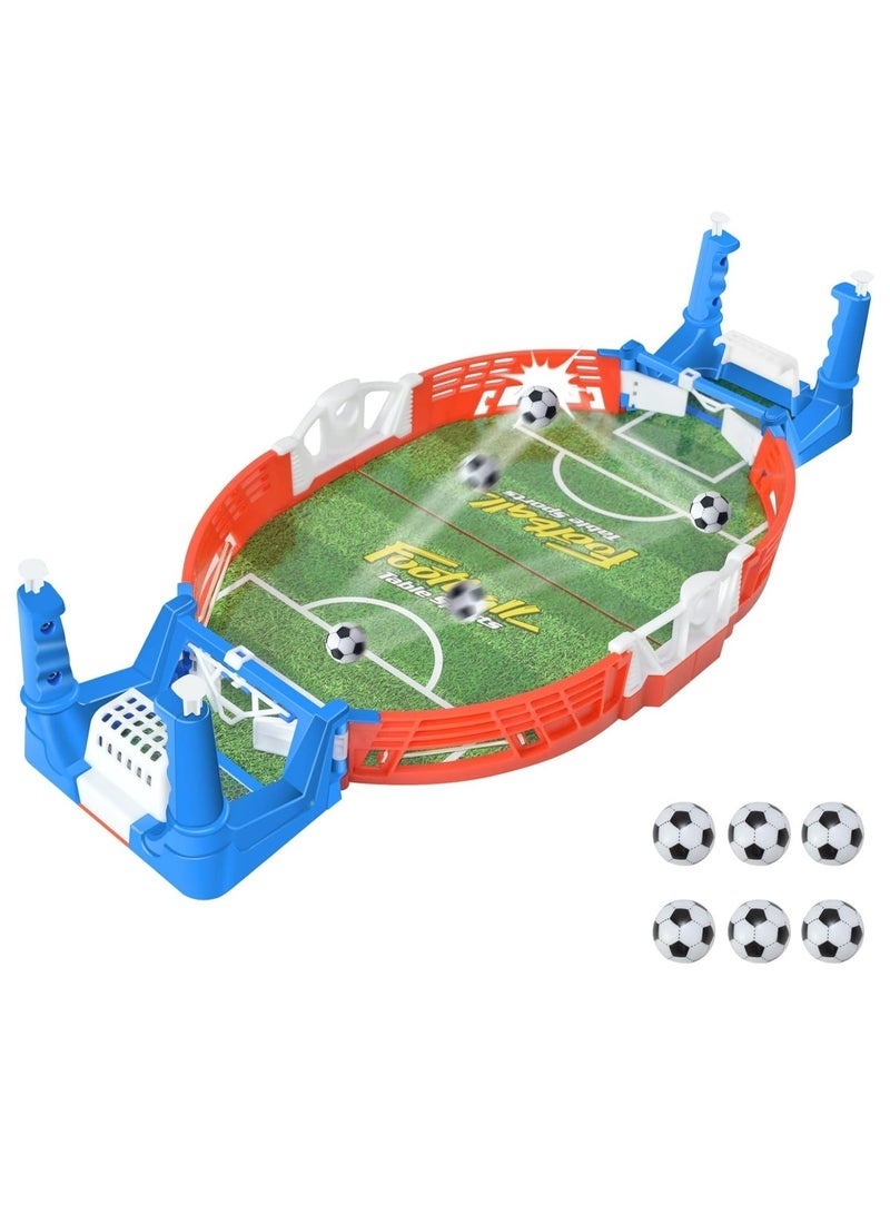 YelaJoy Mini Two-Person Foosball Games, Tabletop Football Soccer Pinball for Indoor Game Room, Table Top Foosball Desktop Sport Board Game for Adults, Kids, Family Game, Night Fun - Image 1