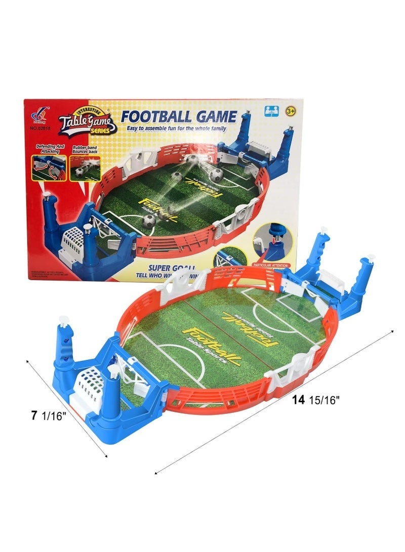 YelaJoy Mini Two-Person Foosball Games, Tabletop Football Soccer Pinball for Indoor Game Room, Table Top Foosball Desktop Sport Board Game for Adults, Kids, Family Game, Night Fun - Image 5