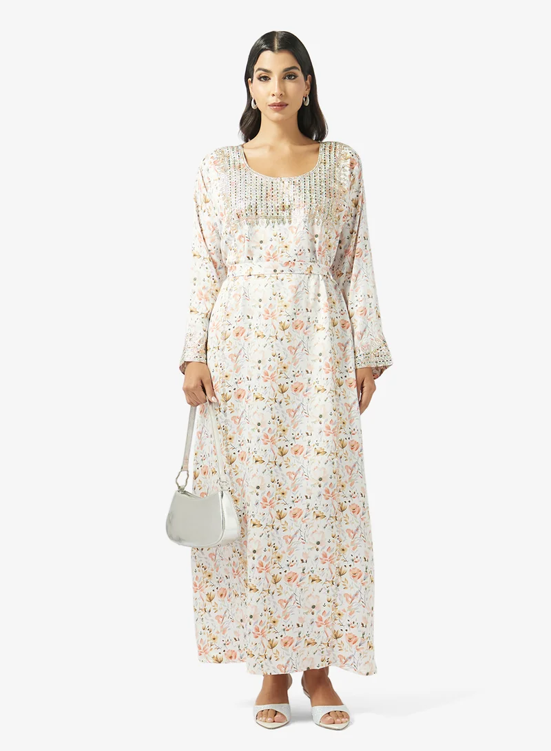 hayas closet  Embroidery & Stonework  Jalabiya for Women | Best Price UAE