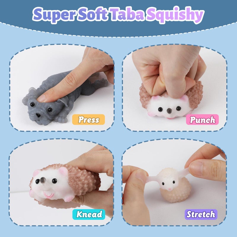 TECMIYO DIY Taba Squishy Kit - Make Your Own Squishies with Animal Molds and 1:1 AB Liquid Silicone Gel (14oz) - Image 5