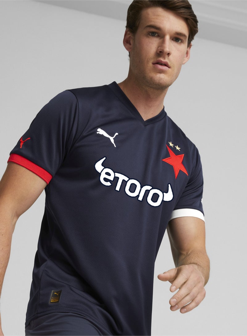 PUMA SK Slavia Prague Away 22/23 Replica Mens Football Jersey Shirt  - Image 1