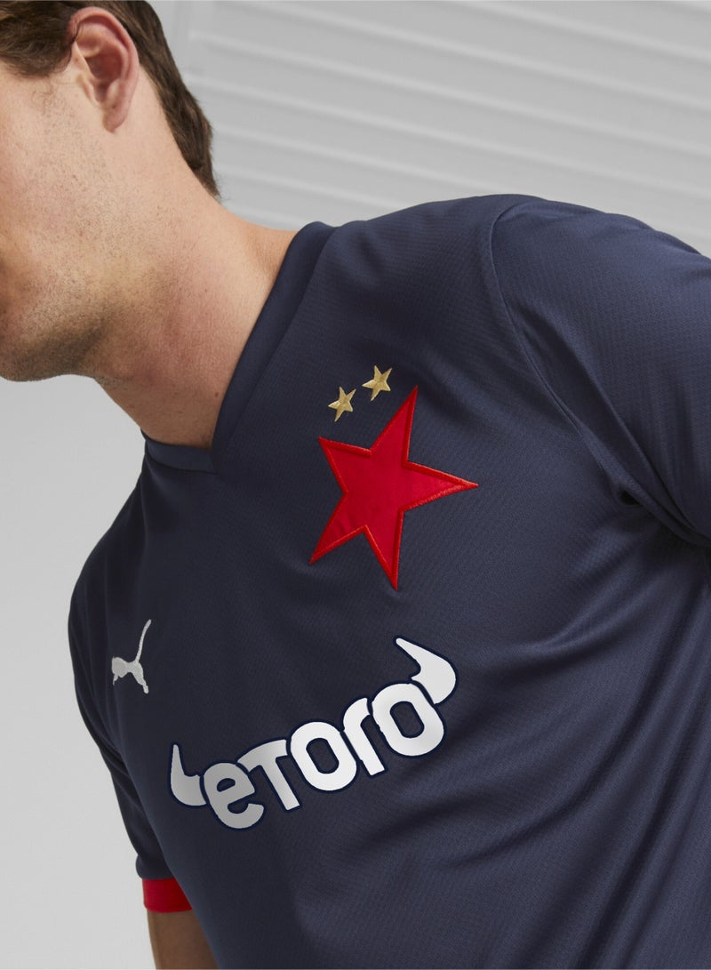 PUMA SK Slavia Prague Away 22/23 Replica Mens Football Jersey Shirt  - Image 5
