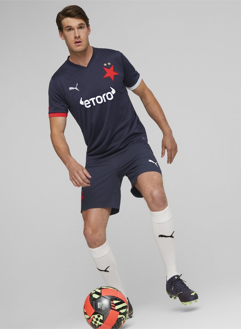 PUMA SK Slavia Prague Away 22/23 Replica Mens Football Jersey Shirt  - Image 4