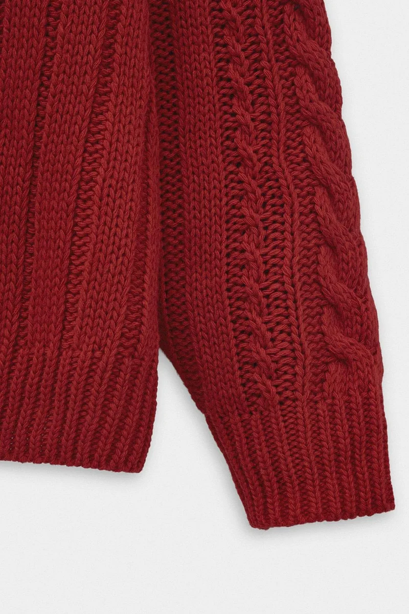 Giesto Brick Red GIESTO Men's Cotton Sweater for Men | Best Price UAE