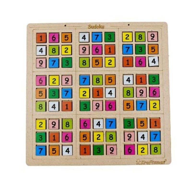 Braintastic Sudoku Board Game for Kids Adults Family Interesting Mind Game for Home Travel Super Fun to Play 2-4 Players Age 8+ Years (Sudoku) - Image 5