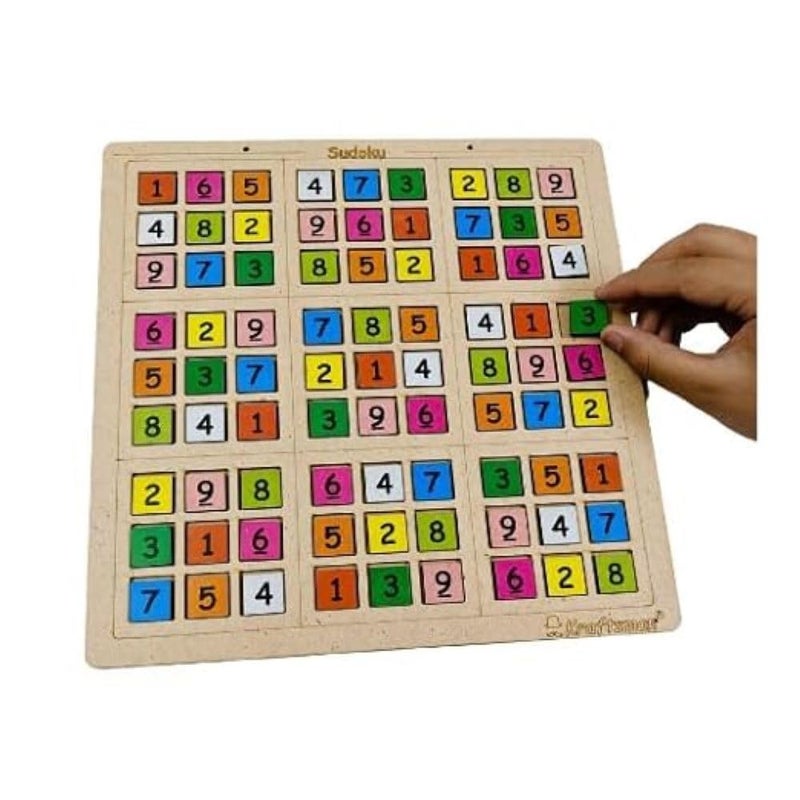 Braintastic Sudoku Board Game for Kids Adults Family Interesting Mind Game for Home Travel Super Fun to Play 2-4 Players Age 8+ Years (Sudoku) - Image 3
