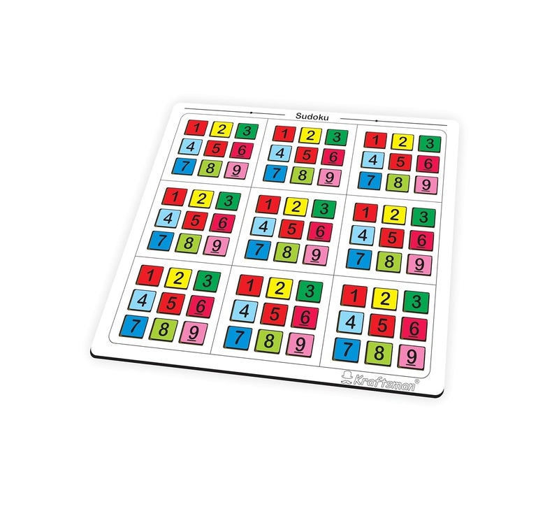 Braintastic Sudoku Board Game for Kids Adults Family Interesting Mind Game for Home Travel Super Fun to Play 2-4 Players Age 8+ Years (Sudoku) - Image 4