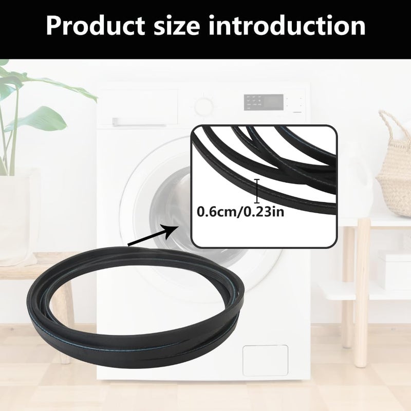 Dust tight seal 2 Pack 341241 8066065 Dryer Drum Belt Replacement by Bedaily Fit for Estate Dryers EGD4400TQ0 EGD4400VQ0 EGD4400WQ0, Replaces 3392665, 3394651, 3399844, 341241, 14210003, 26000349533, 529597 Reliable durability Wear resistant Multi-price design picks Non sticky surface Multi-market varied design options Low wear optimized build Economical varied design options Daily repeated use trusted quality Globally engineered build Adjustable build Light precision processed material Varied dimensions Multiple design variants Flexible use switching Modern look Intercity storage hub Public demand affordable quality Gulf market trial optimized design Consistent single item quality Affordable fast purchase options Market aligned local stock Modern practical shape Versatile application Transit & use compatible - Image 2