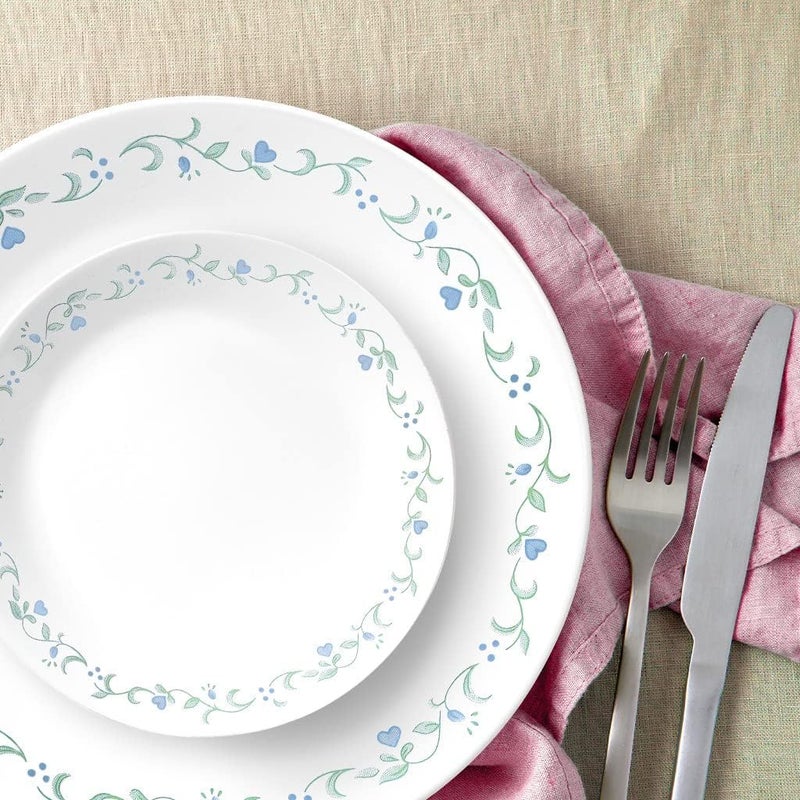 Corelle طقم أدوات المائدة كوريل، أبيض، 12 قطعة - Image 4