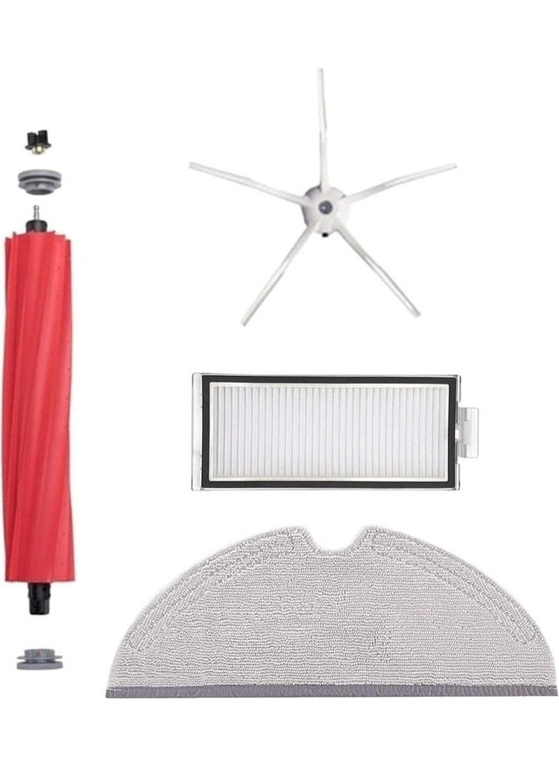 Roborge 4-Piece Spare Parts Set Compatible with Roborock Q7 Robot Vacuum Cleaner 