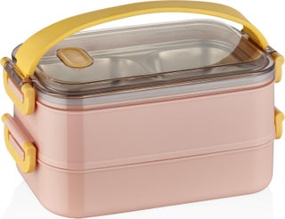 Bento Lunch Box New Generation Lunch Box for Office-School 2 Layers Carrying Handle Steel FF367 - pzsku/Z284ACBDB4DDCC2B05C29Z/45/_/1725724909/e815f4cc-4625-43fa-b3ff-14197f4fd282