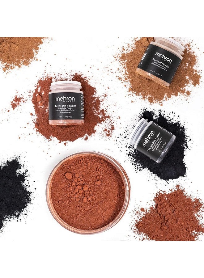 mehron Makeup Special Effects Powder (.75 Oz) (Charred Ash) - Image 3