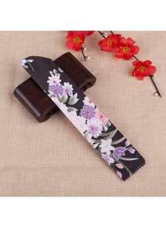 Sweet seven Charming Elegant Modern Woman Small Folding Hand Fan Chinese Japanese Vintage Bamboo Silk Fan Folding Pocket Purse Hand Fan for Hot Flash Music Festival Party Performance Decoration Gift 